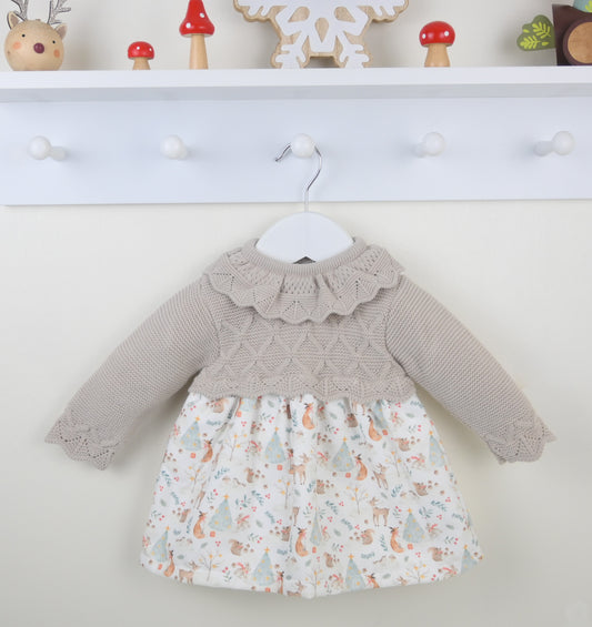 Preorder Pex Winter Friends Natural Dress