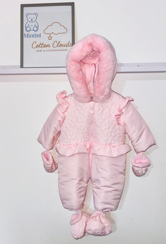 Mintini Pink AW25 Snowsuit