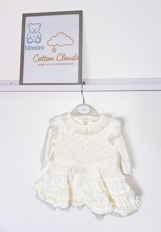 Mintini Ivory Pearl Dress AW25