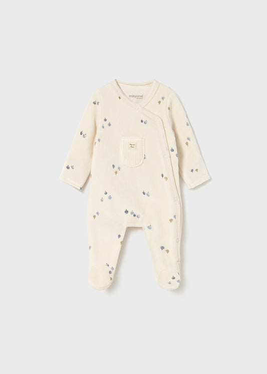 Mayoral Velour Onesie