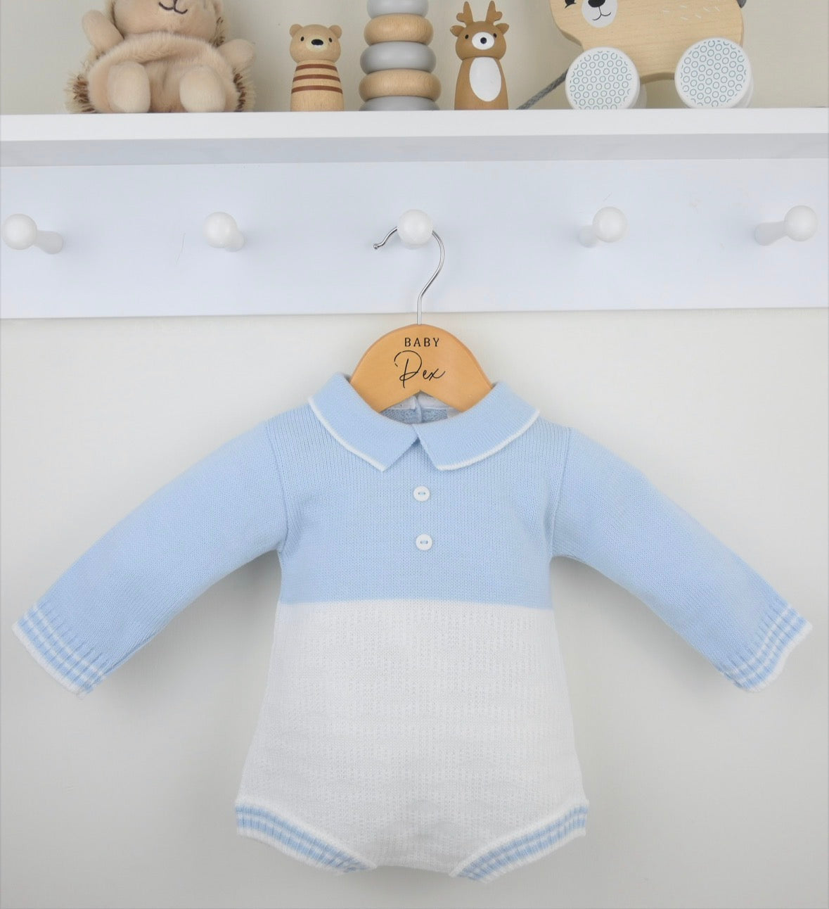 Pex Blue Parker Romper