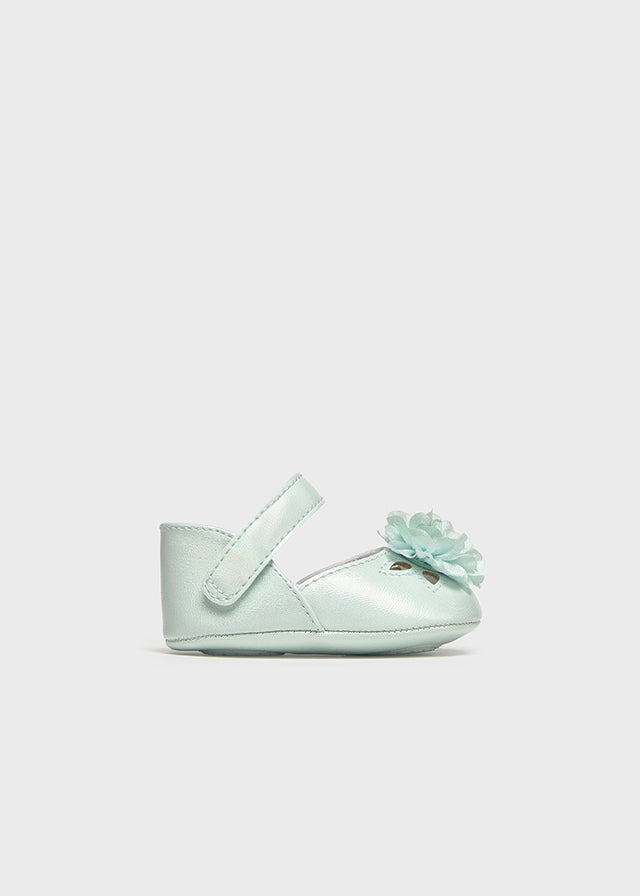 Mayoral Aqua Mary Jane Shoes