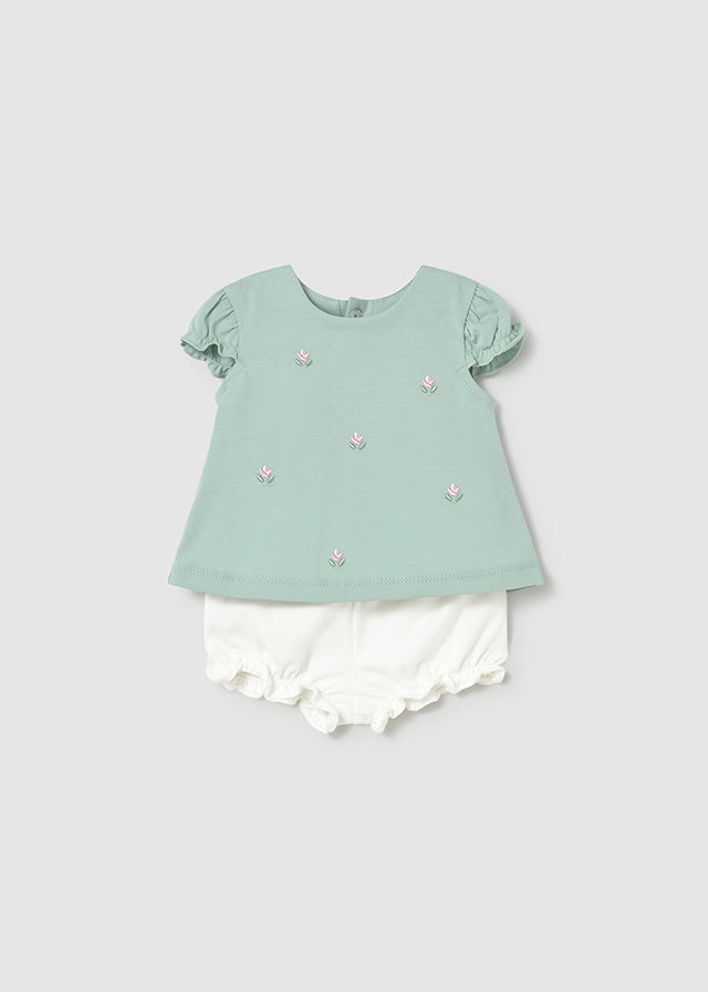 Mayoral Floral Shorts Sets