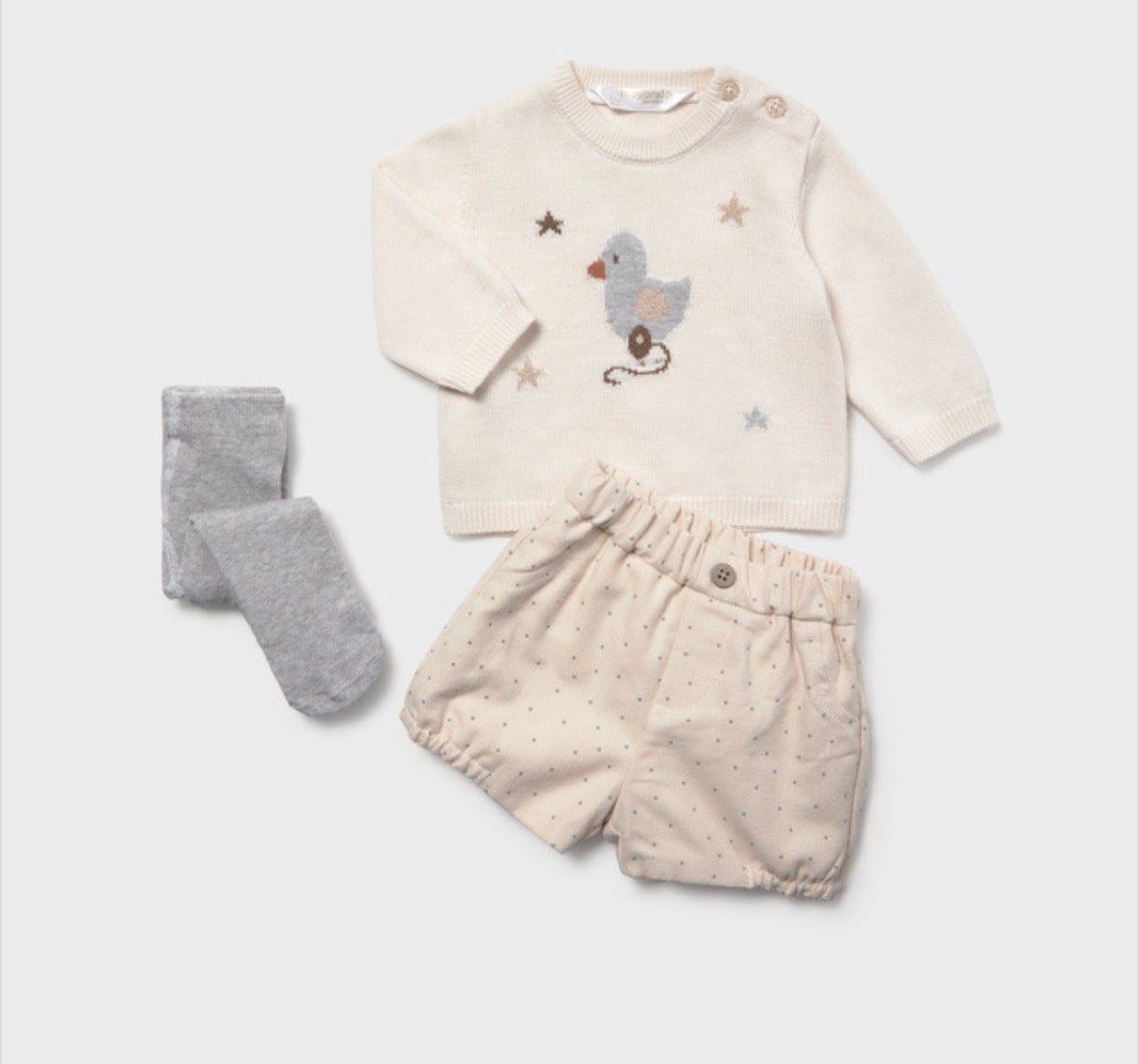 Mayoral Duck Sweater & Short Set