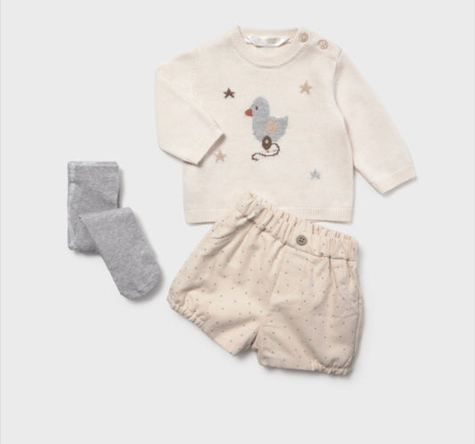Mayoral Duck Sweater & Short Set