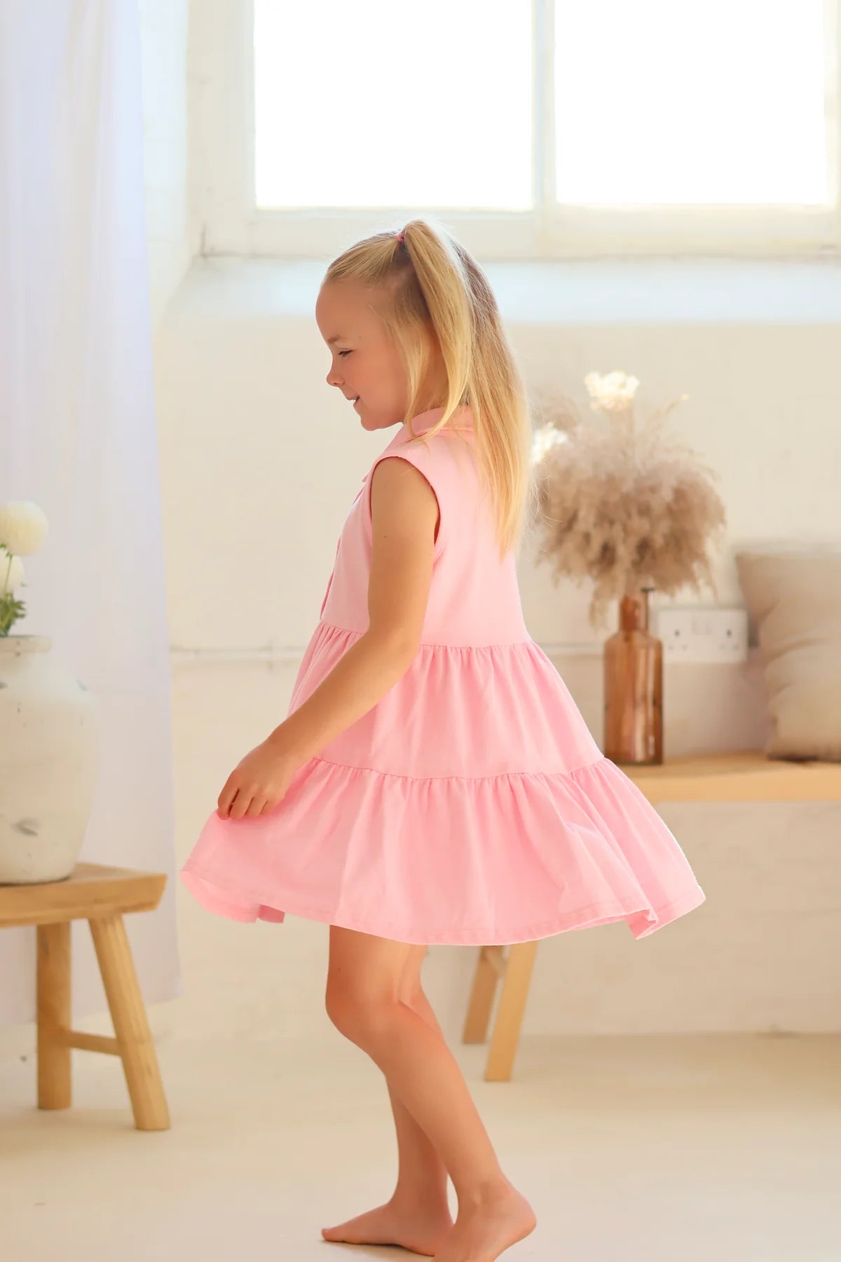 Harris Kids Maya Pink Dress