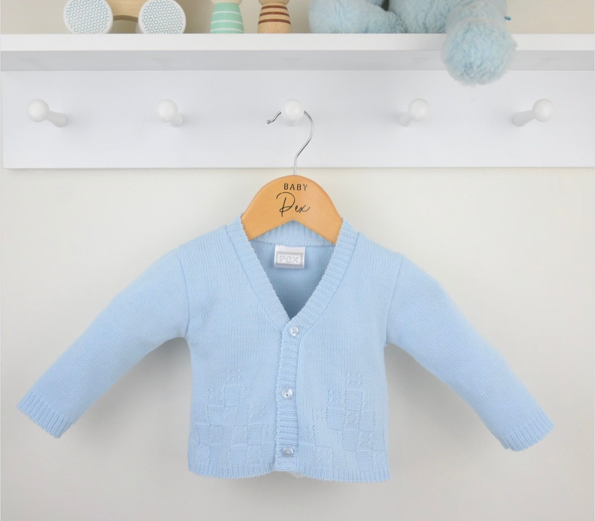 Pex Blue Bertie Cardigan