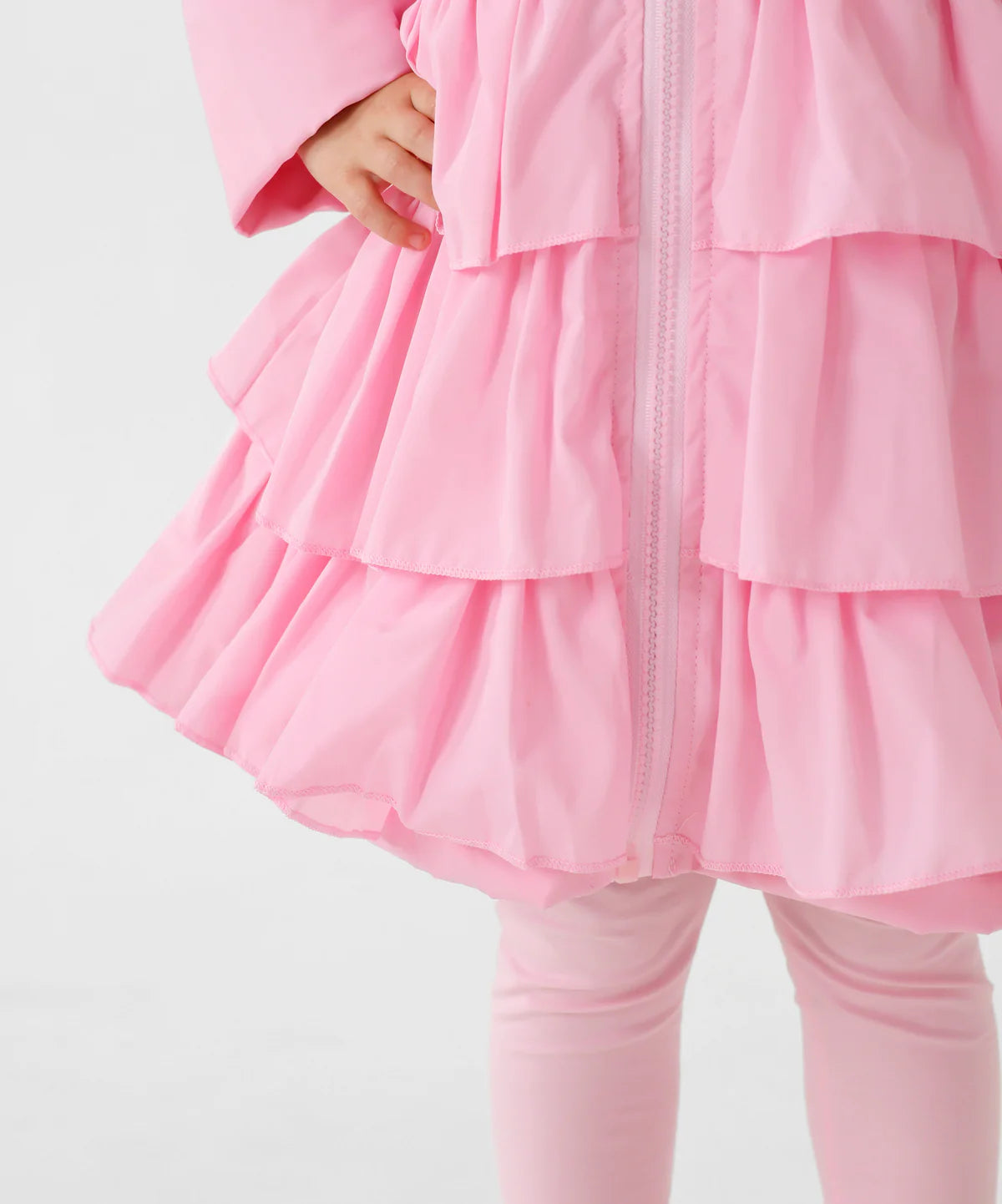 Harris Kids Pink Serena Frill Jacket
