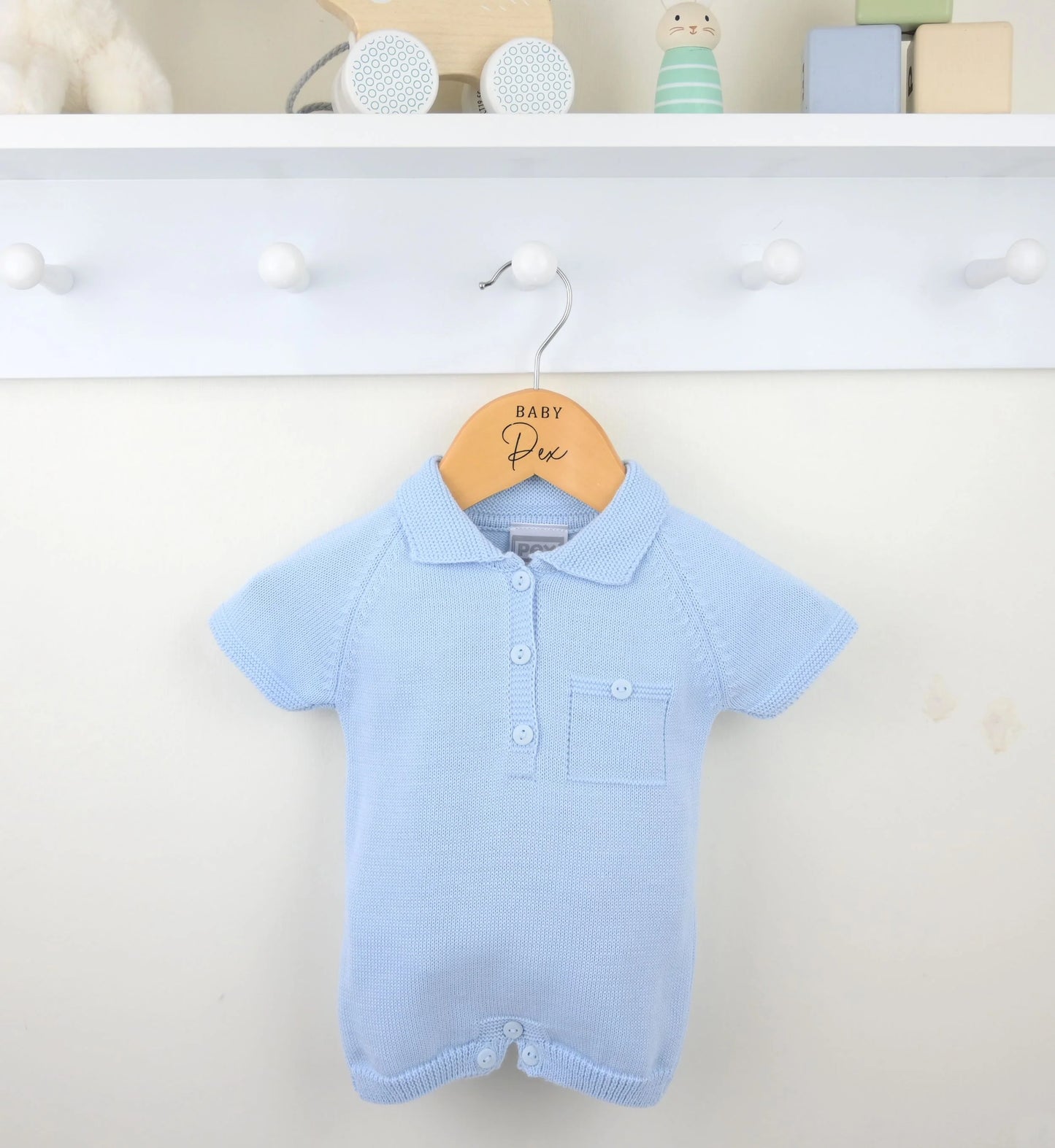 Pex Blue Bradley romper