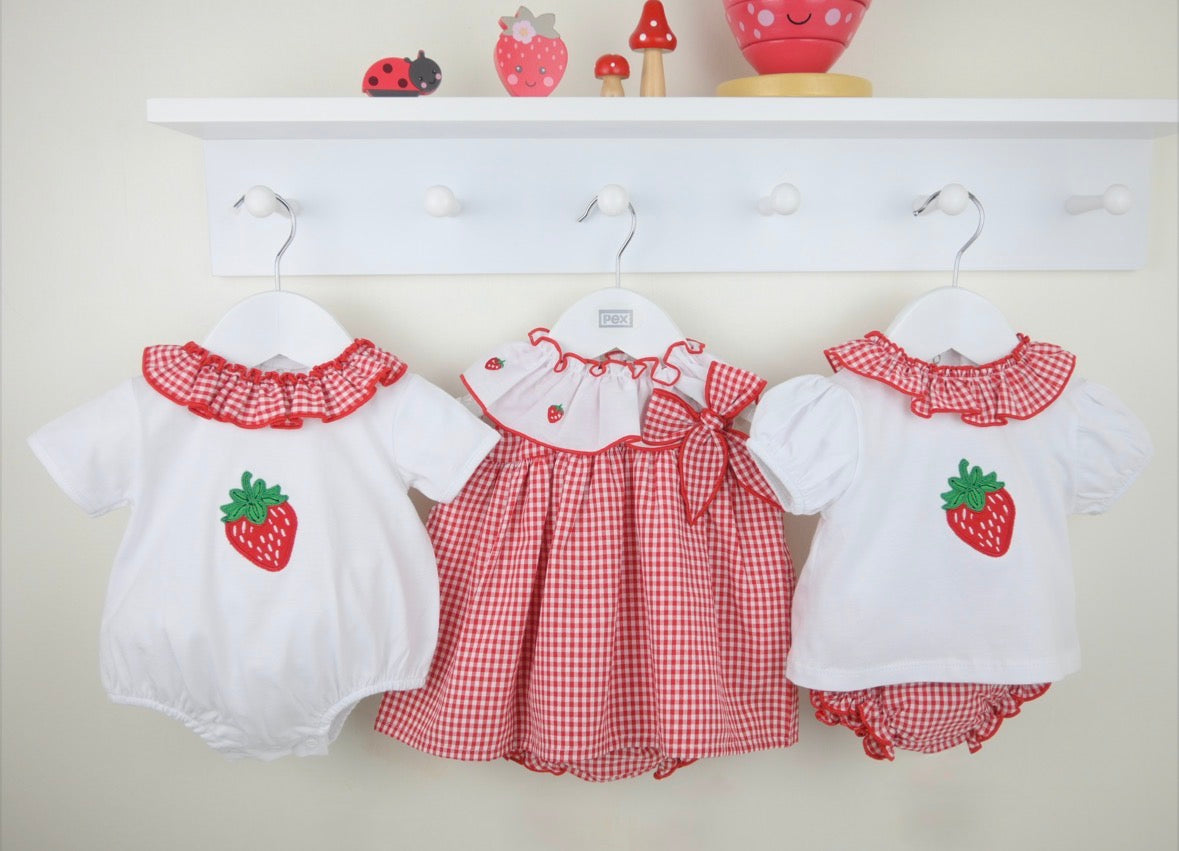 Pex Strawberry Romper