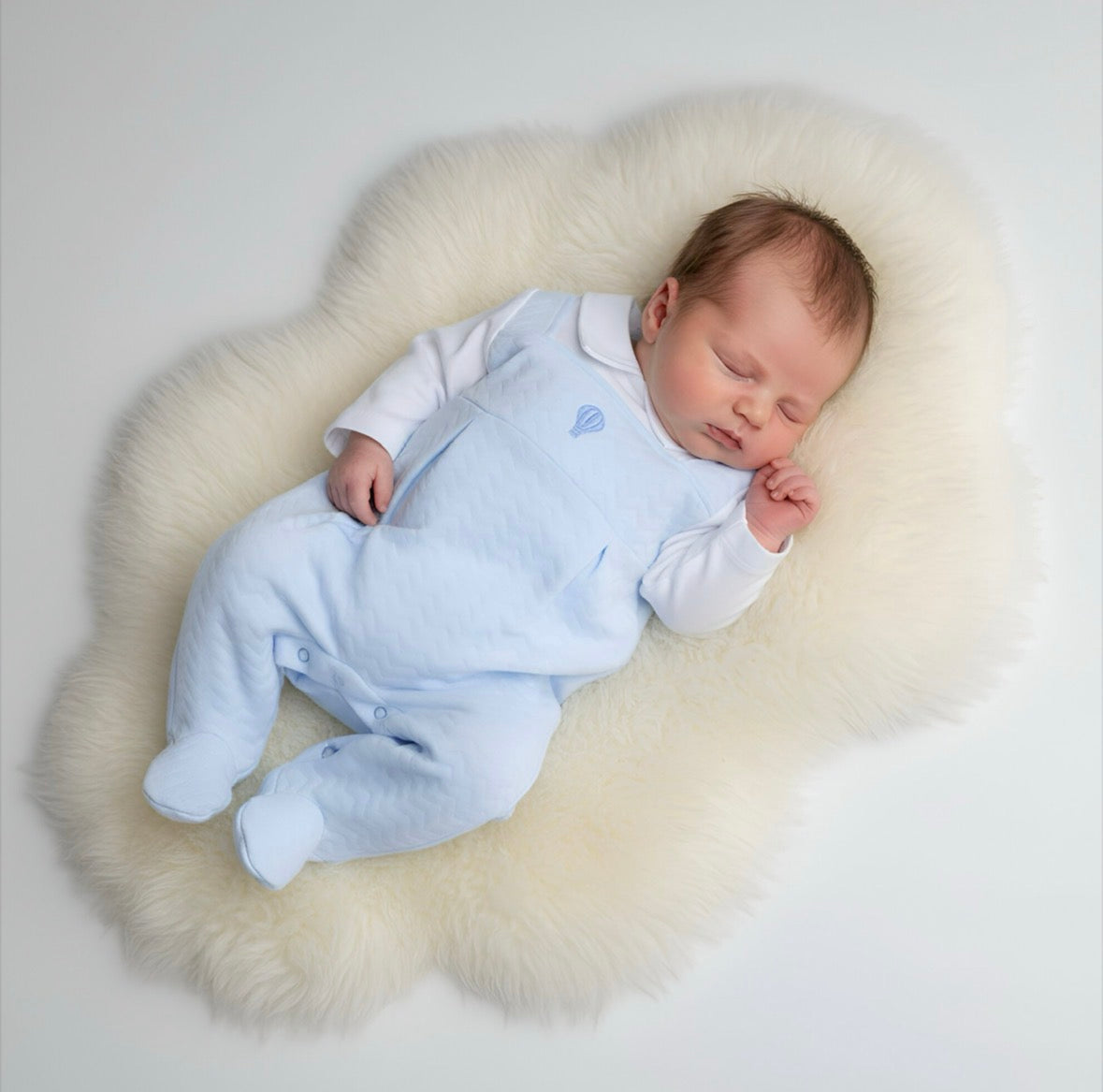 Pex Blue Balloon Pascal Sleepsuit