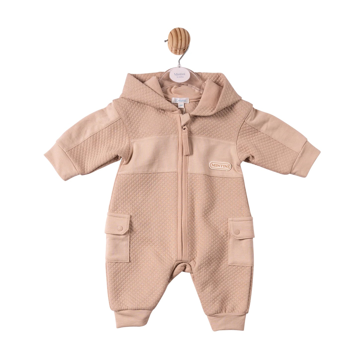 Mintini Beige Zip All in One