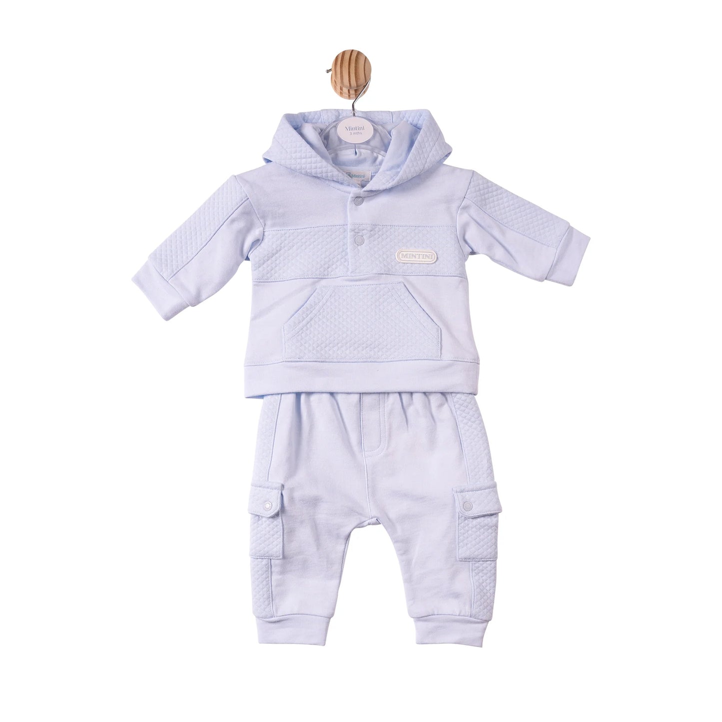 Mintini Blue Hooded Jogset