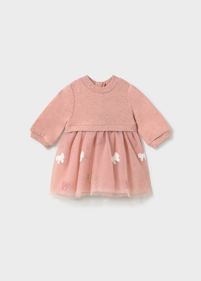 Mayoral Pink Bow Dress