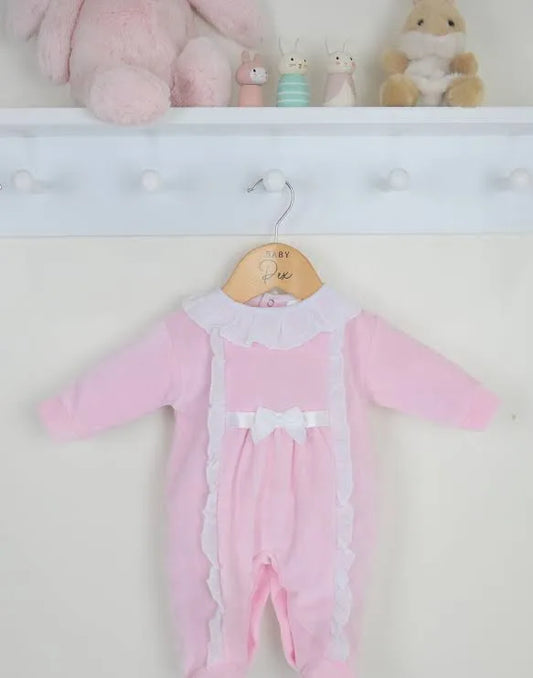 Pex Pink Victoria Sleepsuit