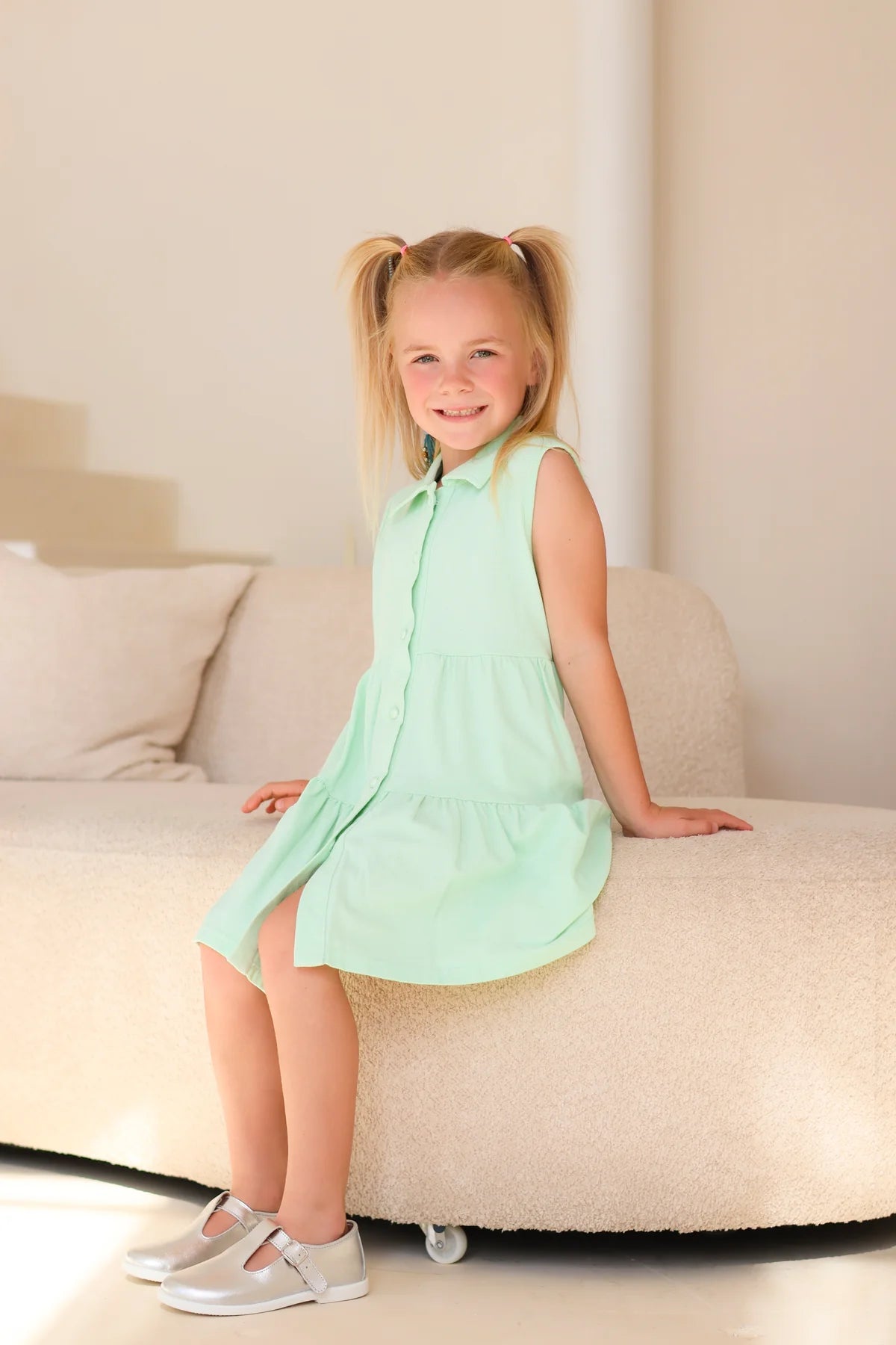 Harris Kids Maya Mint Dress