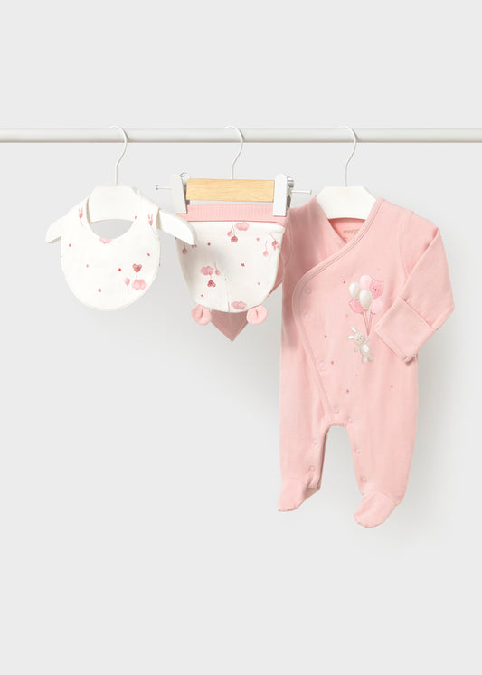 Mayoral Pink Balloon 3 Piece Set