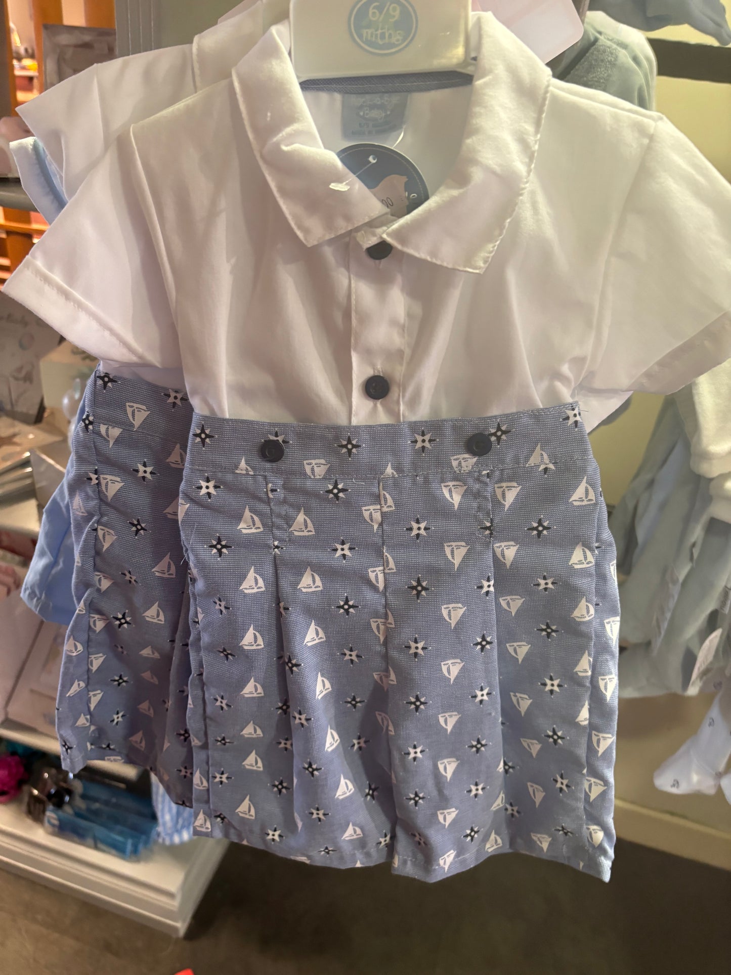 Boat shorts set