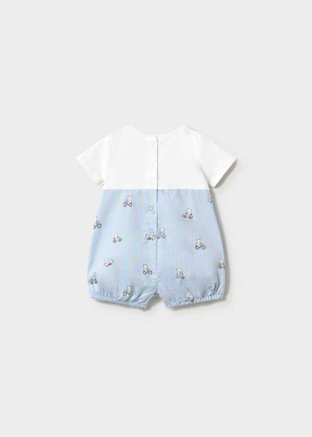 Mayoral Blue Bear Dungaree
