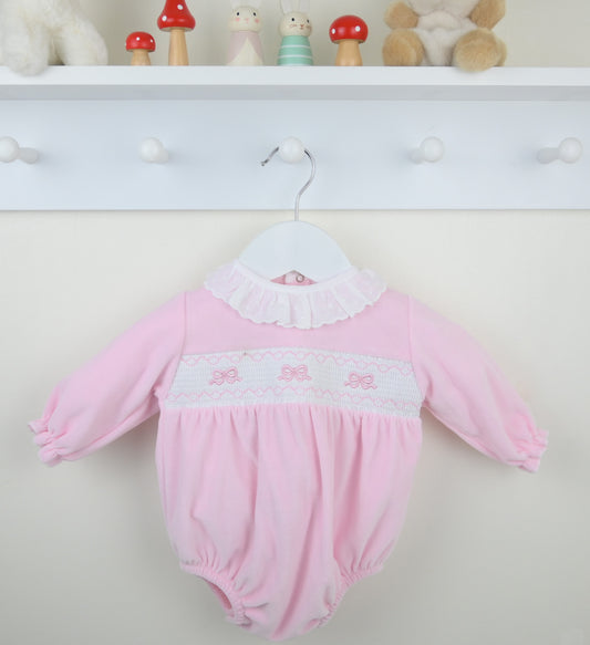 Pex Pink Bow Romper