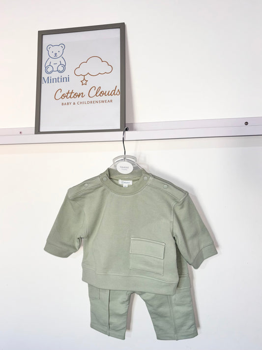 Mintini Sage Green Jogsuit AW25