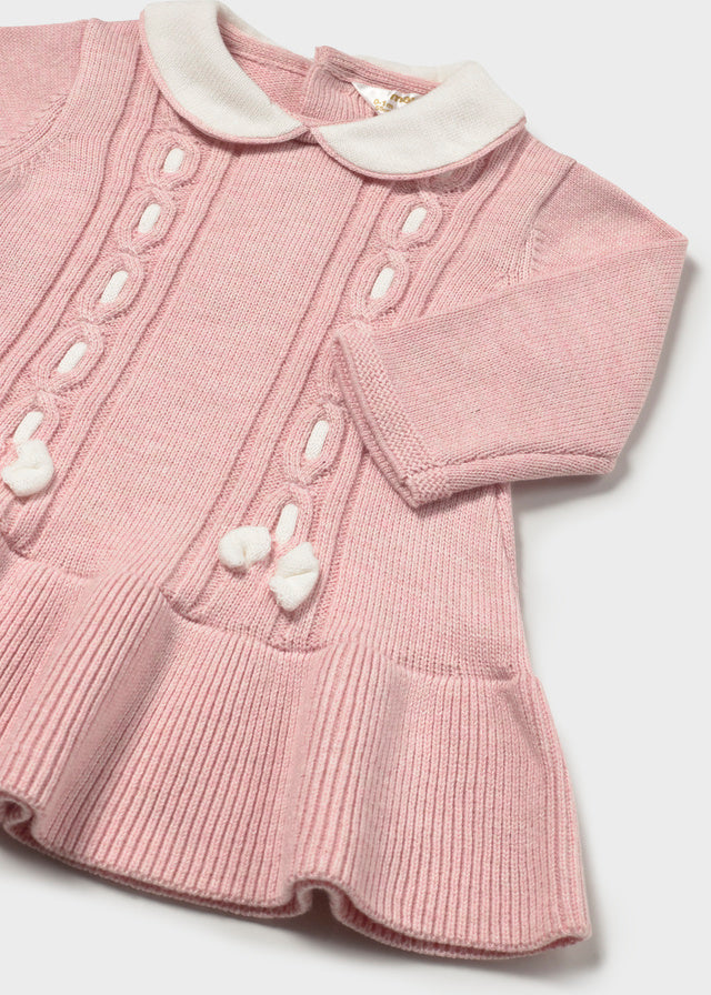 Mayoral Pink Knit Dress