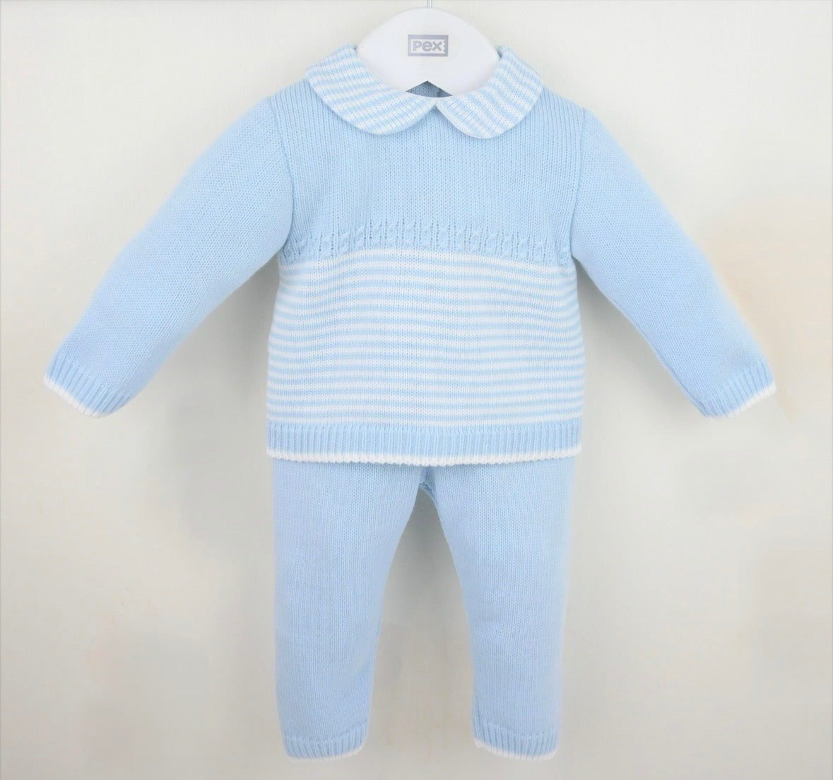 Pex Blue Marshall Knitted Outfit