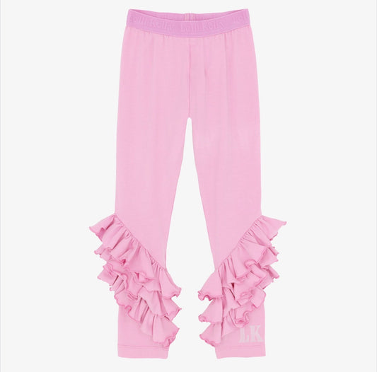 Lelli Kelly Pink Ruffle Leggings