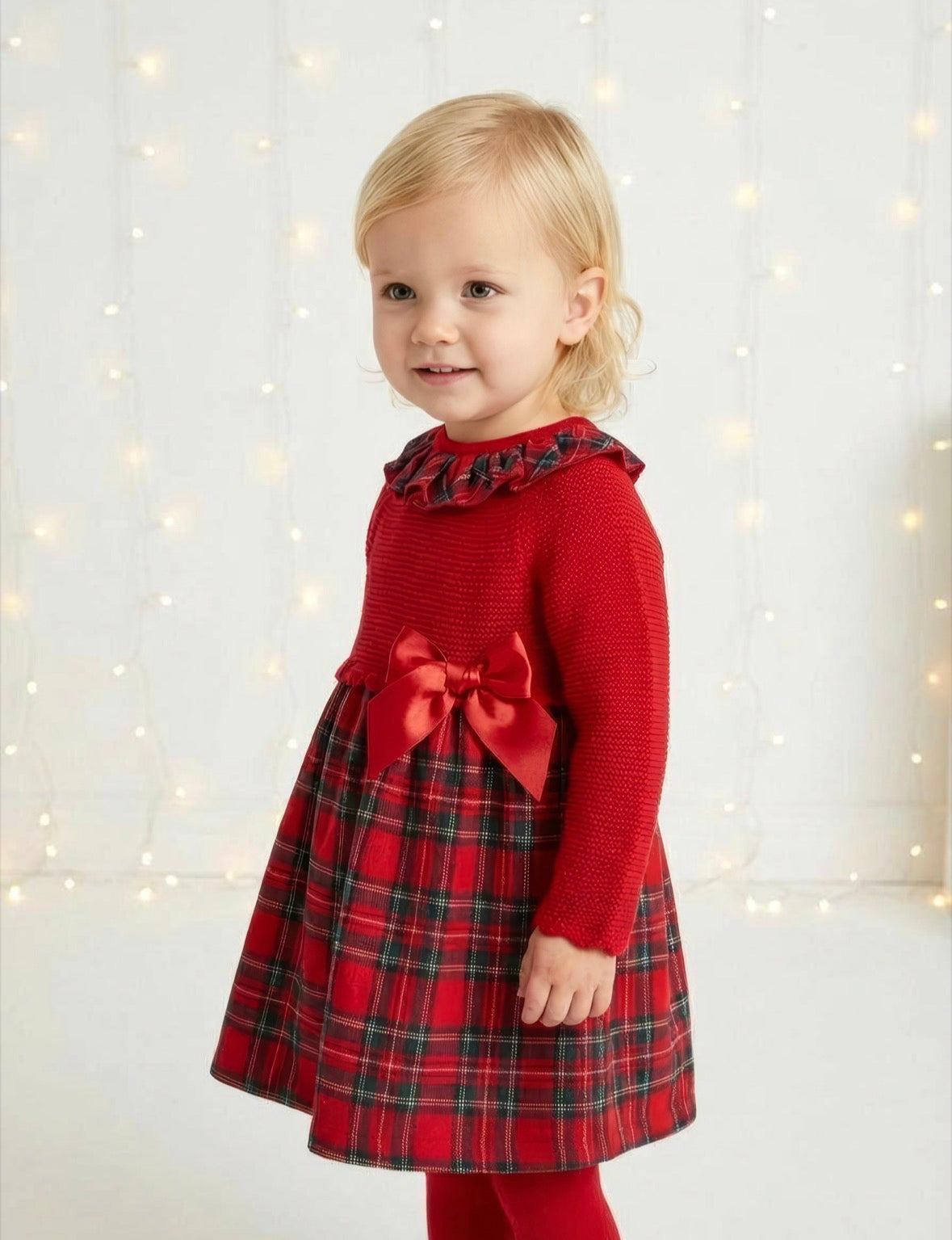 Pex Izzie Red Tartan Dress