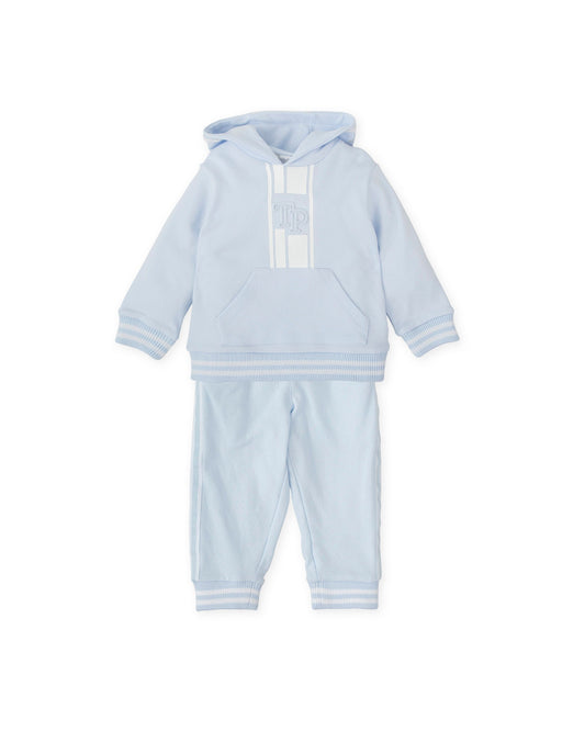 Tutto Piccolo blue hooded set