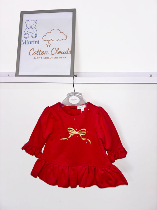 Mintini Red Bloomer Bow AW25 Set