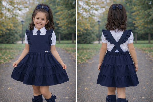 Lelli Kelly Bryony Navy Pinafore
