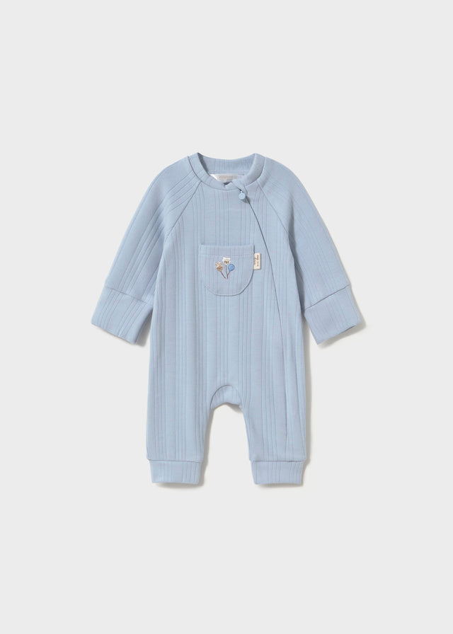 Mayoral Blue Balloon Onesie Ribbed