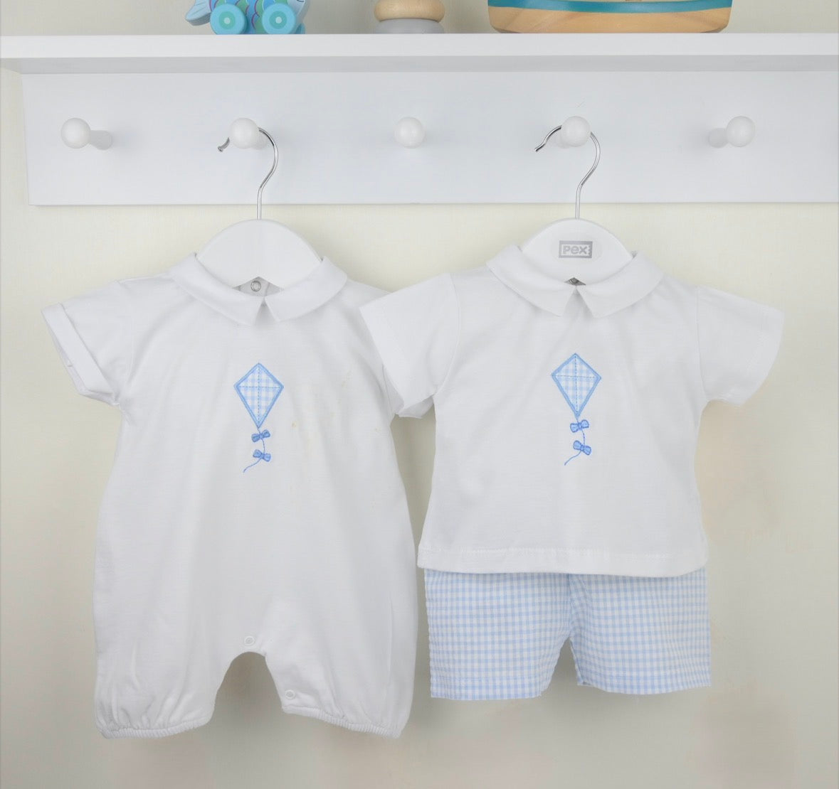 Pex White Kite Romper