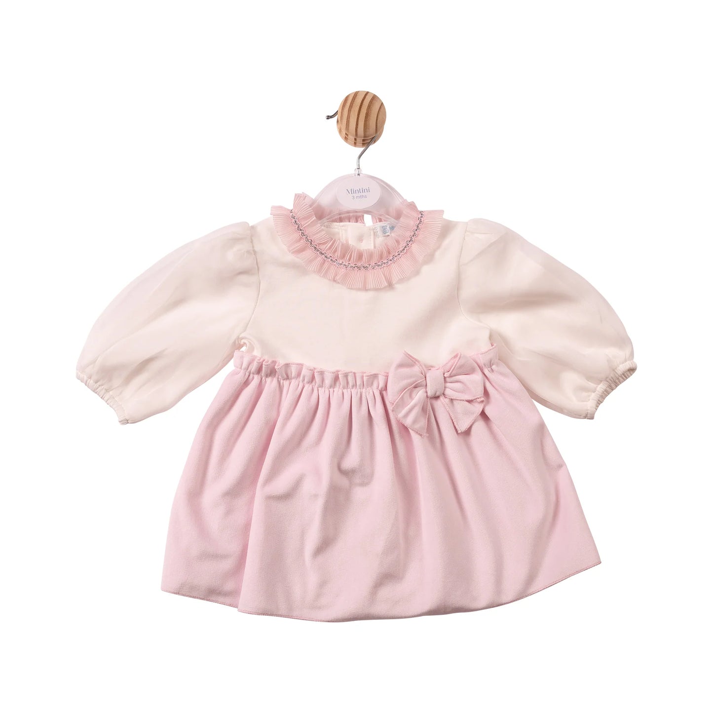 Mintini Pink & Ivory Dress