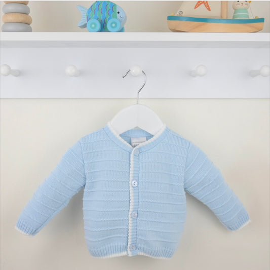 Pex Blue Anchor Cardigan