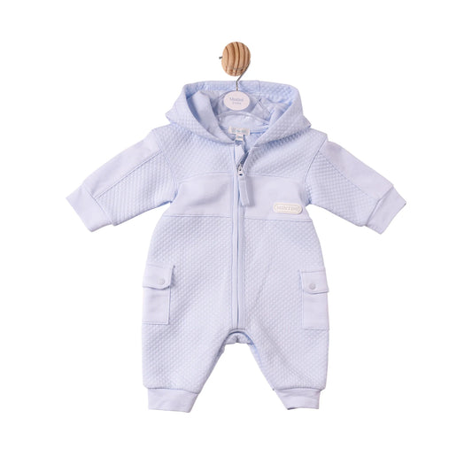 Mintini Blue Zip All in One