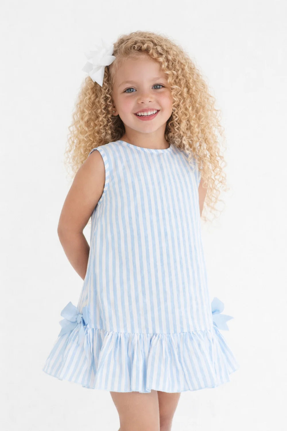 Harris Kids Grace Blue Dress