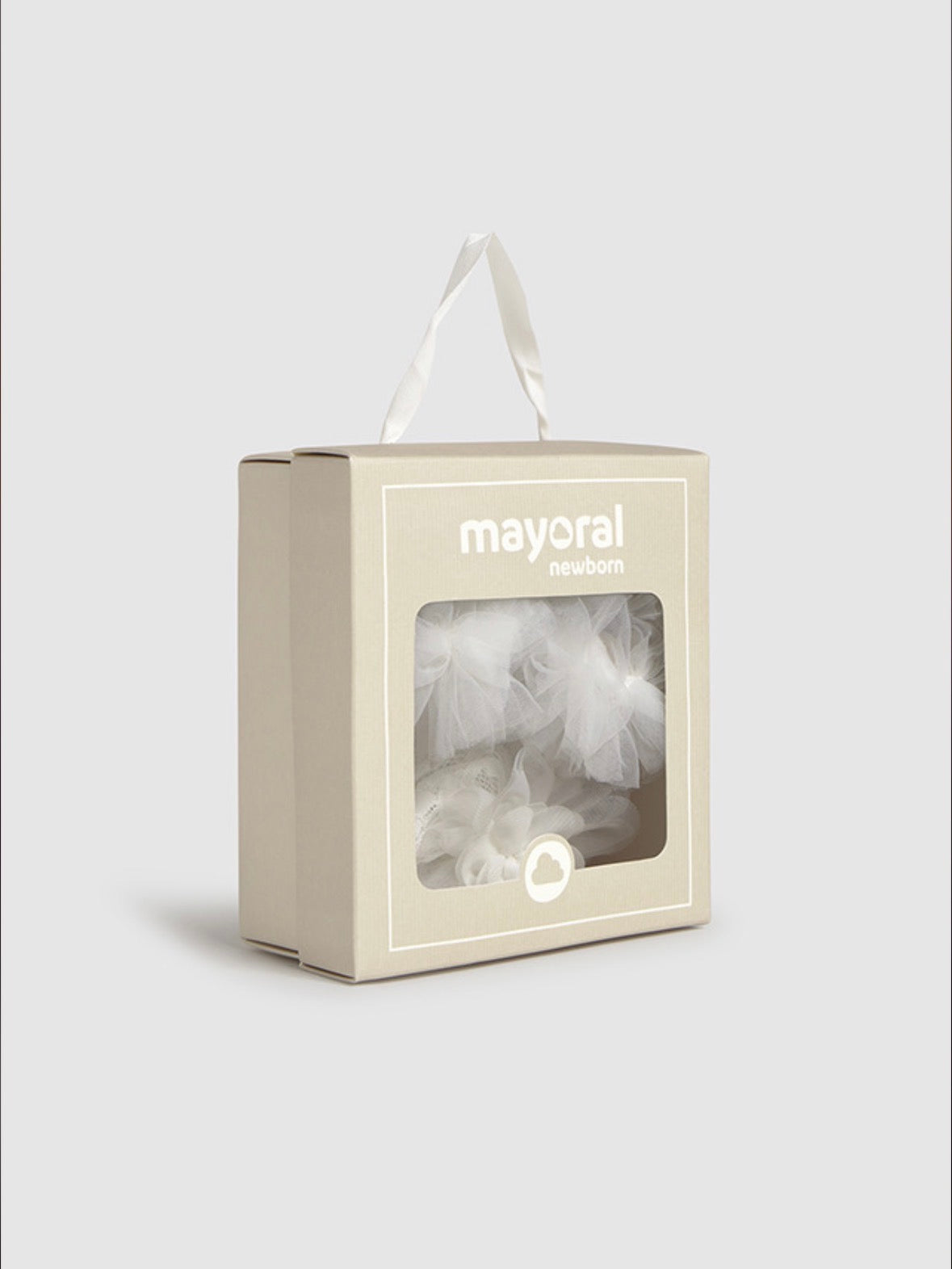 Mayoral White Sock Headband Gift Set