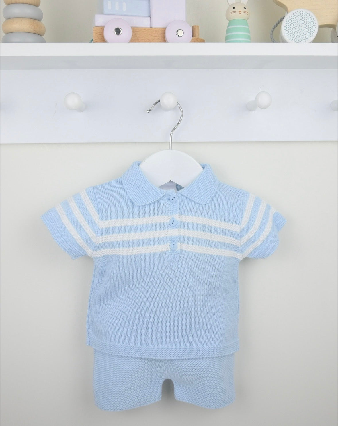 Pex Blue Mateo Shorts Set