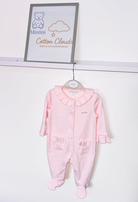 Mintini Frill Onesie Pink AW25