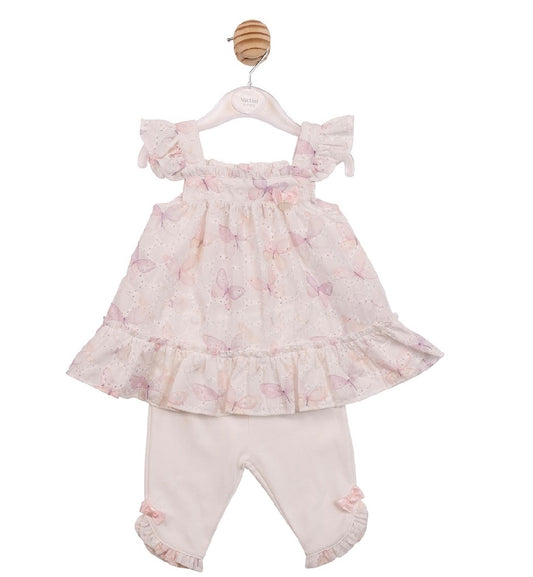 Mintini White Tunic & Legging Set