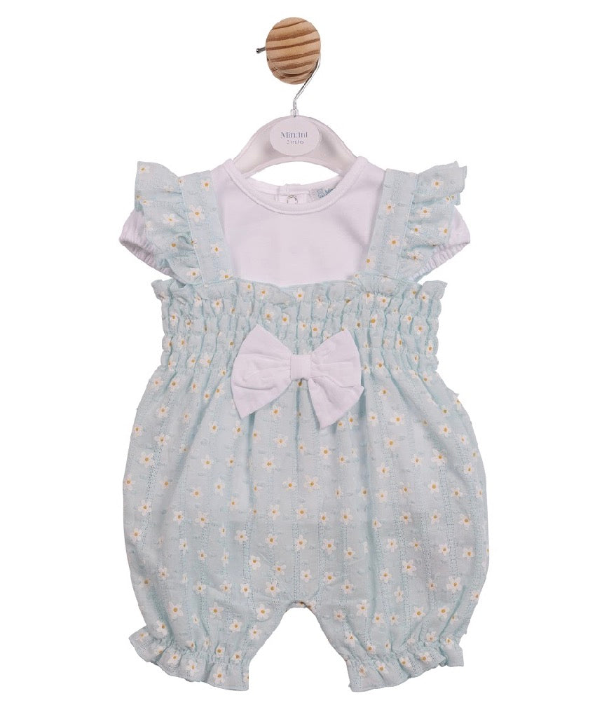 Mintini Floral Romper & Top