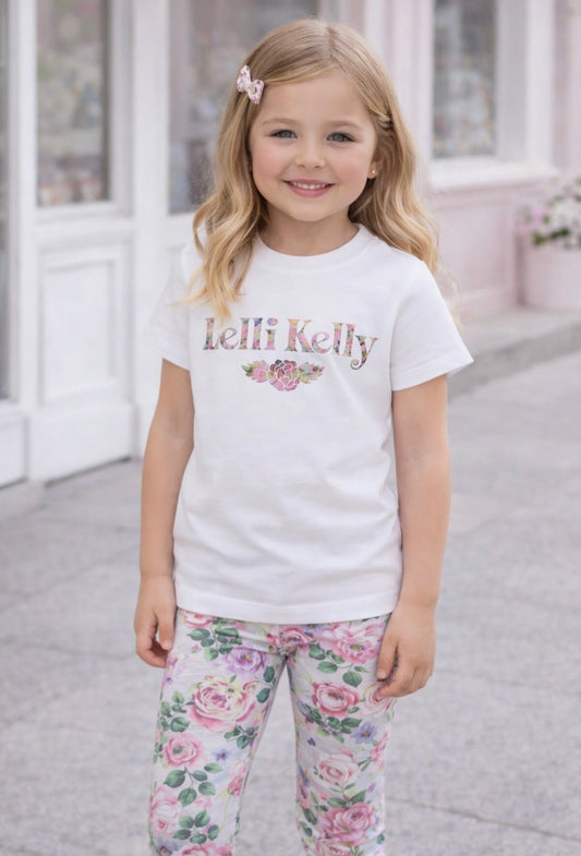 Lelli Kelly Floral Print Tshirt. & legging