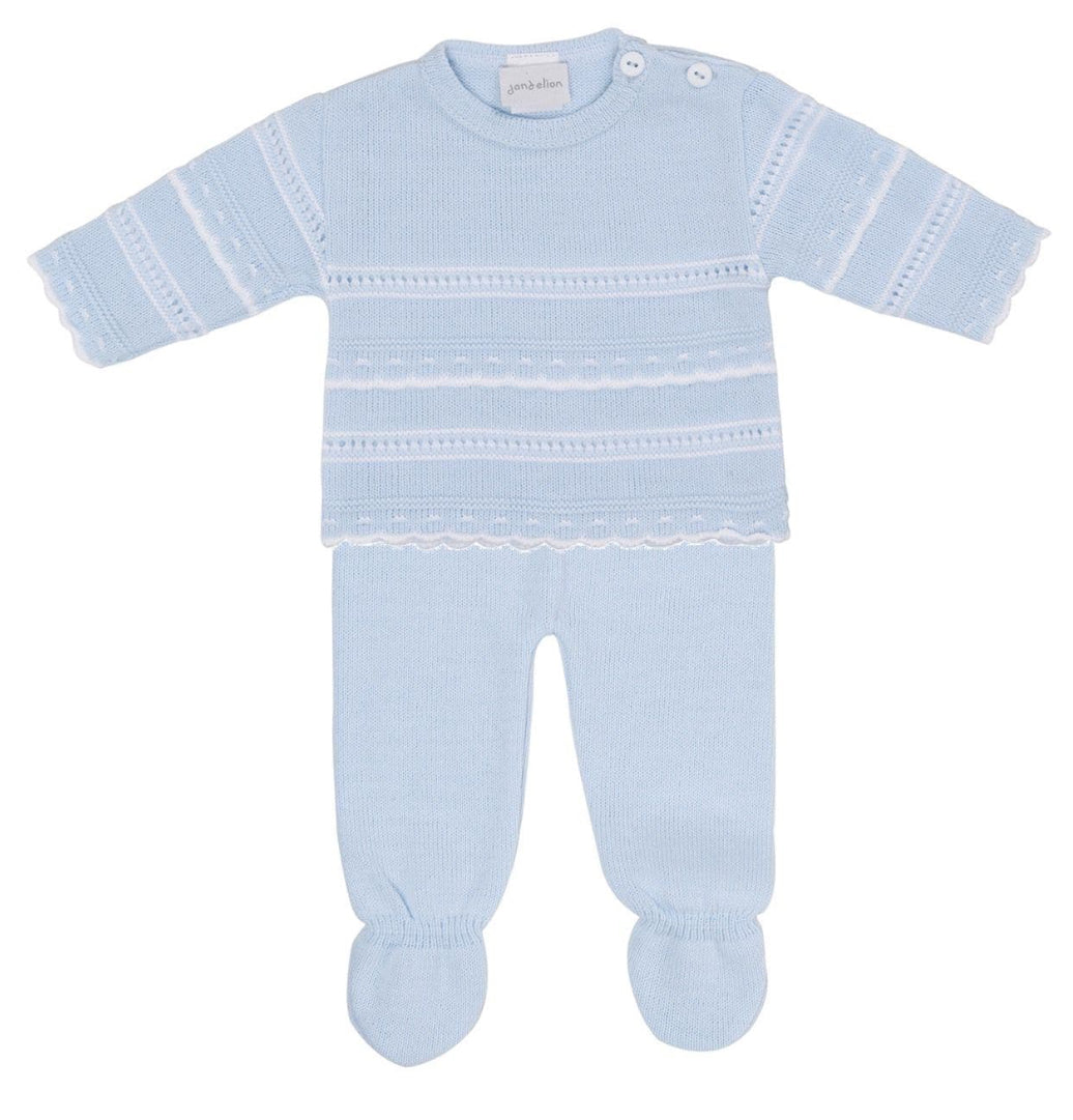 Dandelion Blue Knitted Outfit