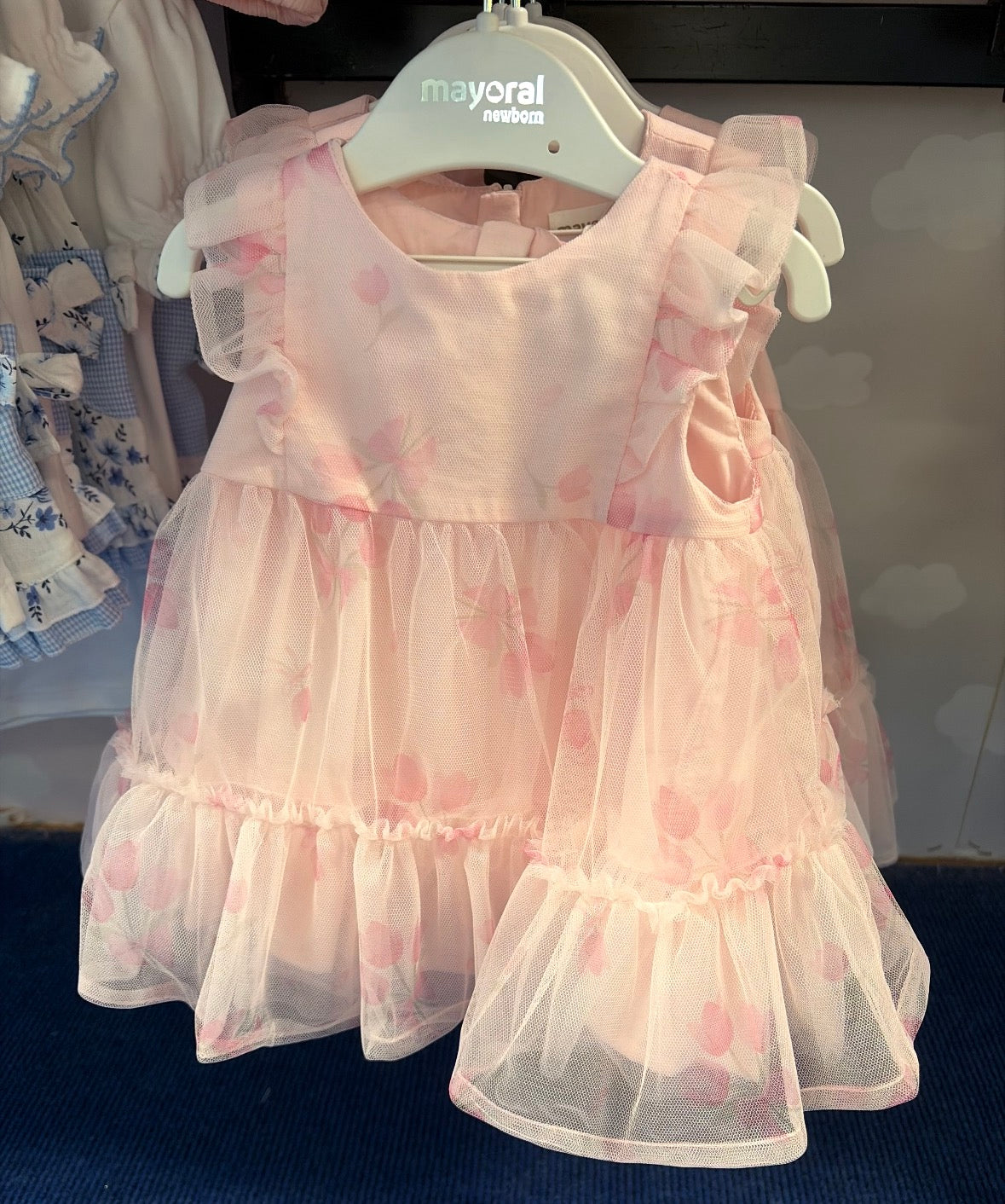 Mayoral Pink Tulle Dress