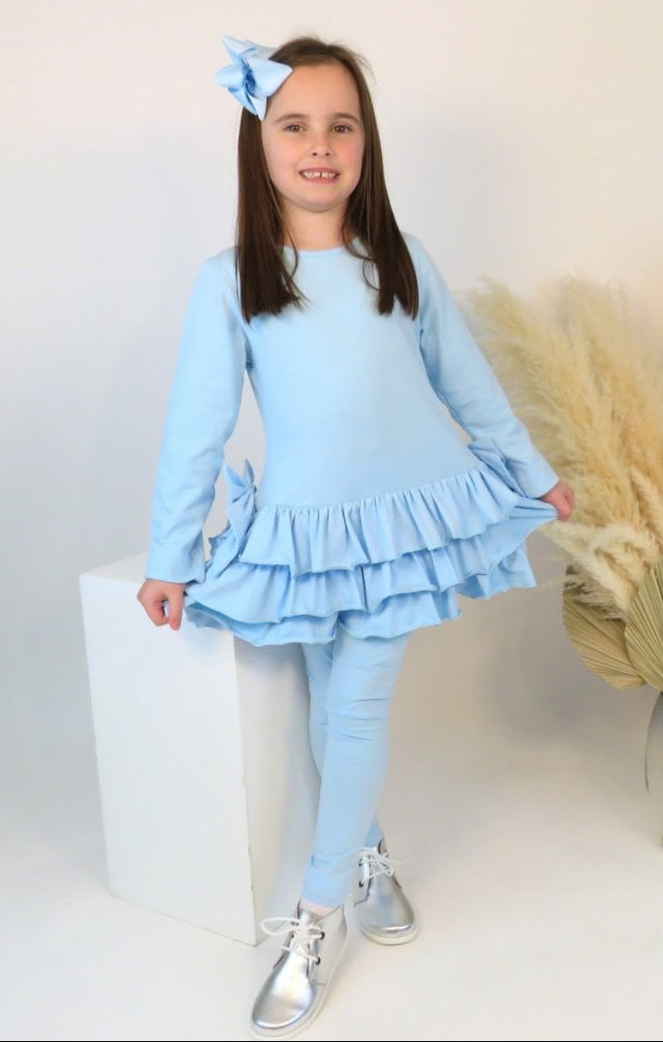 Harris Kids Blue Frill Tracksuit