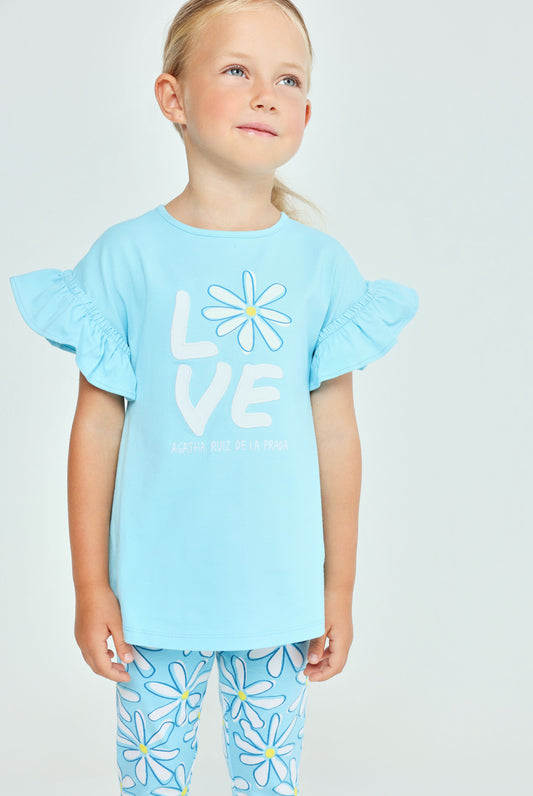 Preorder Agatha Ruiz Blue Legging Set