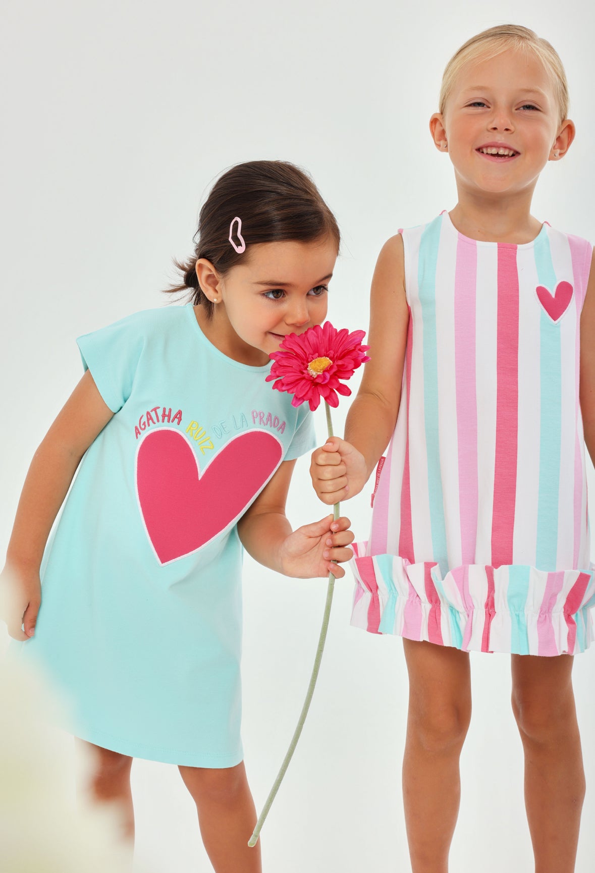 Agatha Ruiz Stripe Pastel Dress