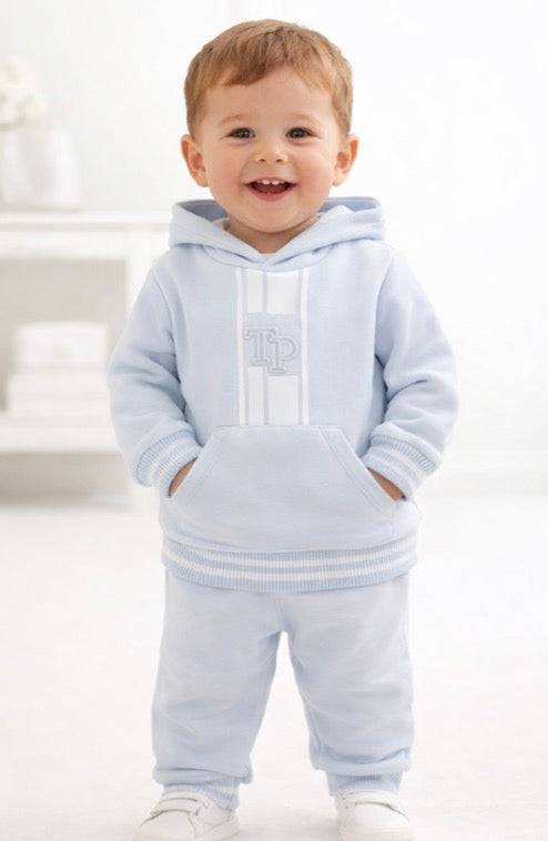 Tutto Piccolo blue hooded set